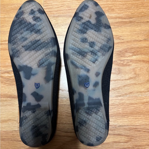 Rothy's Black and Blue Women's Flats (Size 7 could fit 7 1/2) - Picture 2 of 5